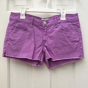 BASIC LAVENDER SHORTS